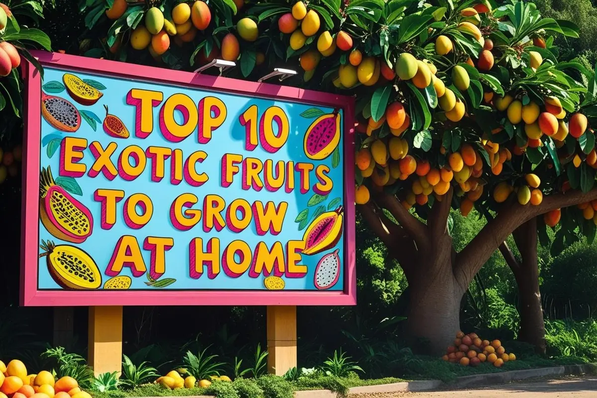 Top 10 Exotic Fruits to Grow at Home