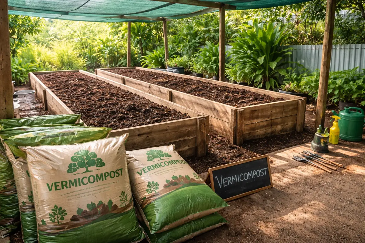 How to start a vermicompost business step by step